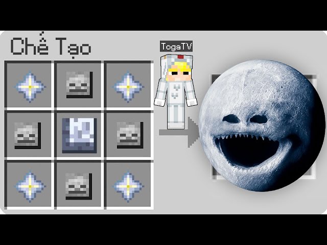 Cách Tô Gà Chế Tạo Quái Vật Mặt Trăng Trỗi Dậy Trong Minecraft!