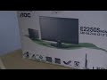 Unboxing [ITA] : Monitor Aoc E2250Swdn LED (21,5