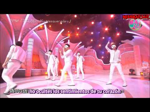 MASQUERADE BY 2PM (sub español) Live