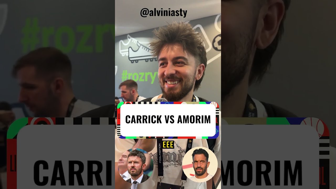 Carrick czy amorim: kto jest lepszym trenerem? sonda #shorts
