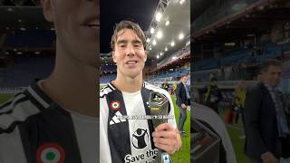 Vlahovic has a special message for you 🤳? #juventus #seriea