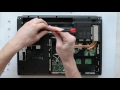 Fujitsu Siemens AMILO Pa 3553 laptop disassembly, take apart, teardown tutorial