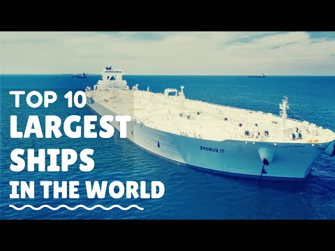 Top 10 Largest Ships In The World - YouTube