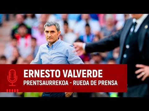 🎙️ Ernesto Valverde | post Real Madrid CF 1-1 Athletic Club | 38. J LaLiga