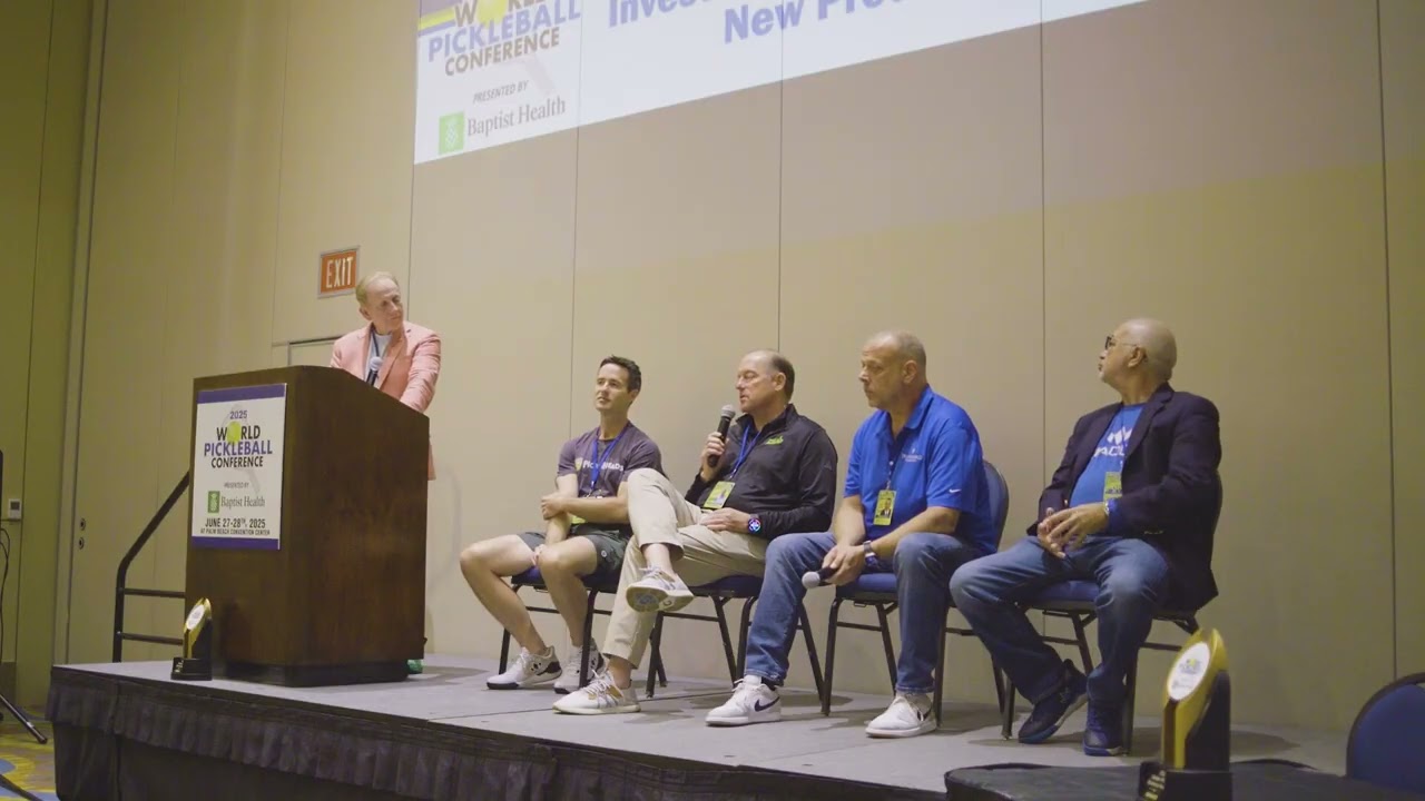 WP II session "Where is the ROI in Billion dollar Pickleball industry? Investments and Strategy