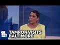 Tamron Hall visits WBAL-TV in Baltimore on book tour