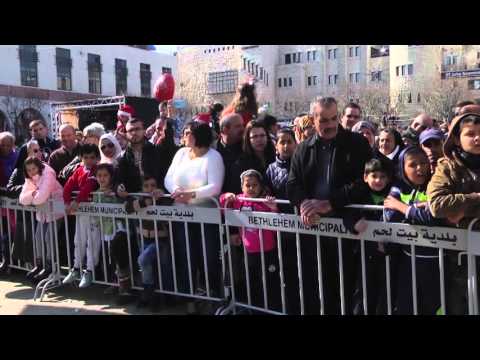 Christmas celebrations in Bethlehem