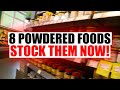 8 Powdered Foods That LAST FOREVER! (30+ Year Shelf Life)