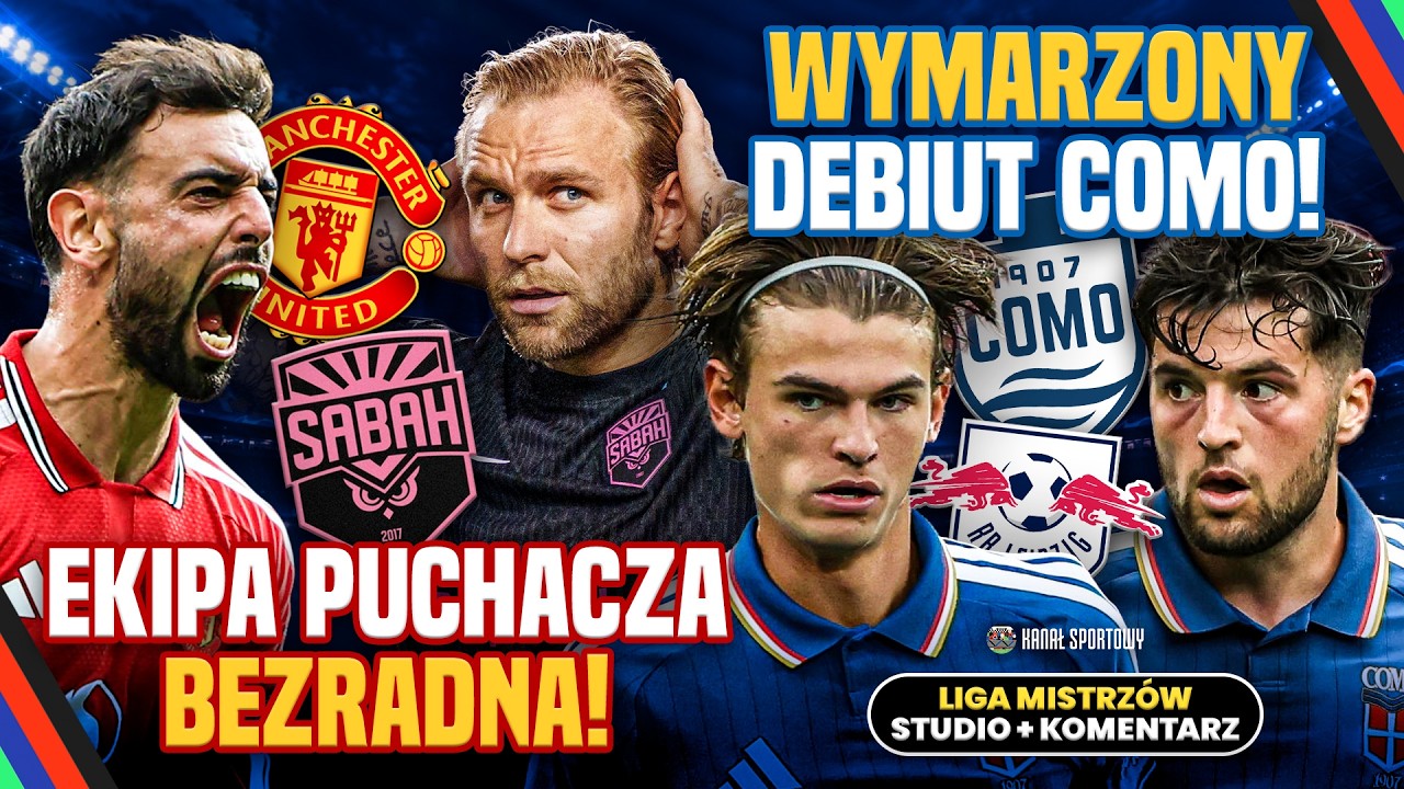 Liga mistrzów na żywo: puchacz gra na old trafford z manchesterem united + inne mecze. komentarz