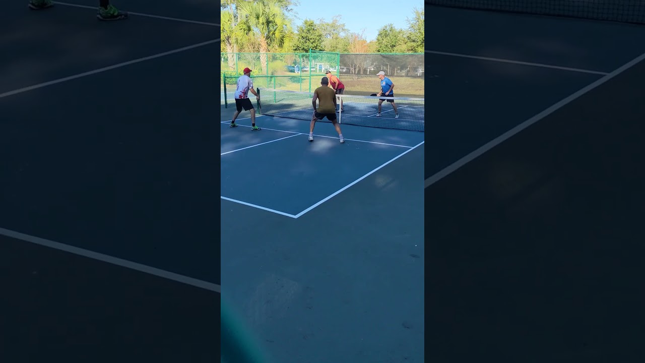 lob into the sun #pickleballdoubles #pickleball #pickleballplayers