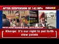 As Protests Over MPs Being Suspended Continue | Opposition Protests | NewsX  - 00:36 min - News - Video