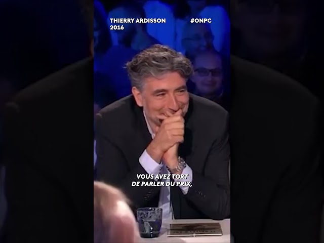 ⚫ Hommage à Thierry Ardisson. Il ne pratiquait pas la langue de bois !