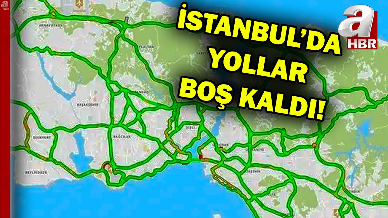 İstanbul trafiği 'bayram' etti! Yüzde 2'ye kadar düştü | A Haber