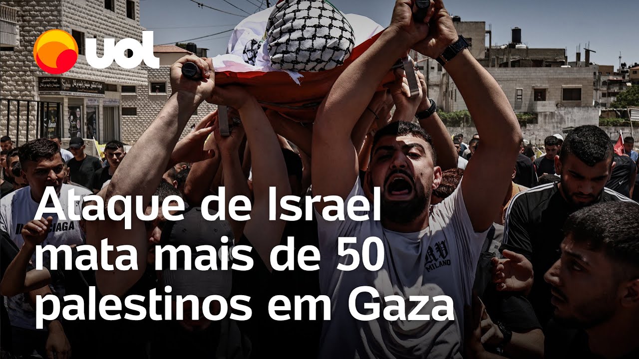 Ataque de Israel mata mais de 50 pessoas em Gaza ao menos 3 morreram na fila da ajuda humanitária