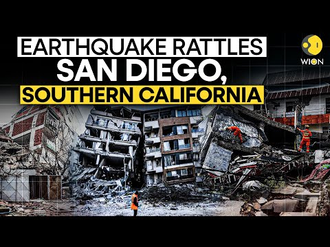 Earthquake Live: Earthquake Caught On Camera I WARNING San Diego Earthquake Emergency Issued? I WION