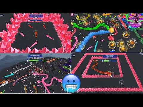 VIP🐍Snake Clash io-NOOB-100%🪱 Snake calas gameplay #ksgamer2.0 saamp wala gamesnake gamesnake clash