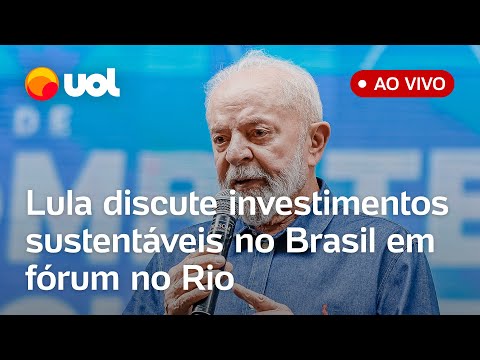 Lula participa de evento que discute investimentos sustentáveis e inovação tecnológica no Brasil