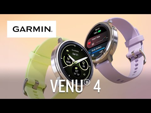 Garmin | Venu® 4 | Votre montre connectée pour un mode de vie plus équilibré