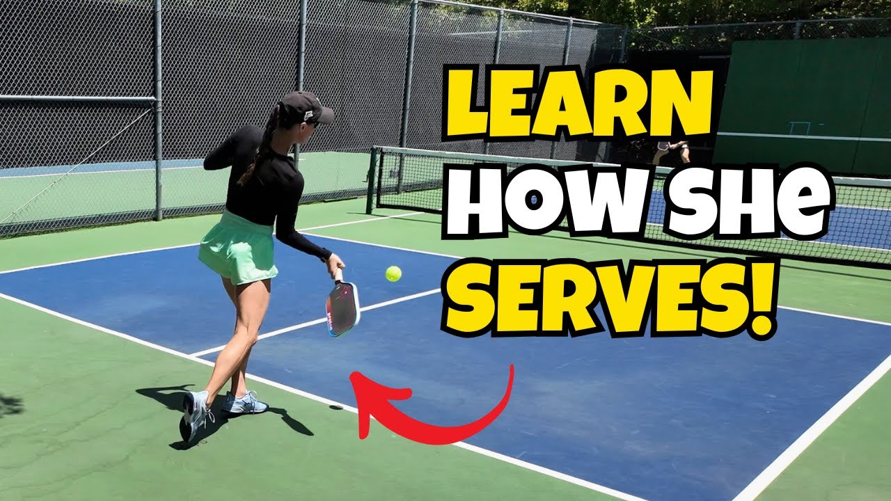 Learning Kaitlyn Christian's Serving Repertoire | Slow Motion Analysis