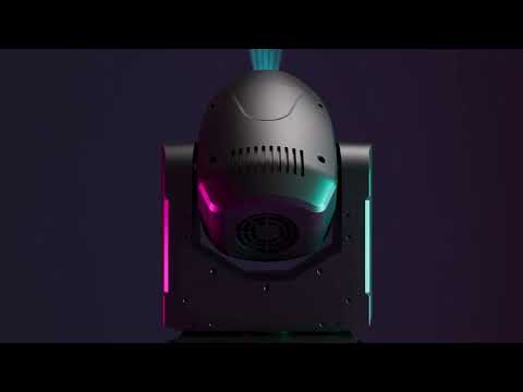 NEW! HYPE™ 150 Moving Head Spot | 14 Gobos, 7+ Colors w/ Gobo-Morphing FX