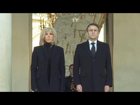 France's Macron holds minute's silence for Mayotte | AFP