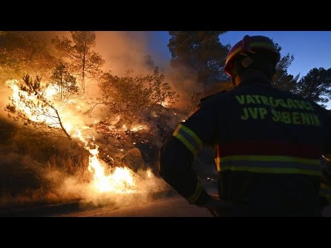 Κροατία: Μεγάλη πυρκαγιά στις Δαλματικές Ακτές