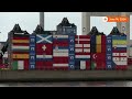 Hamburg port welcomes Euro 2024 with an installation | REUTERS