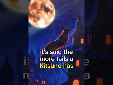 It's just a fox...with 9 tails???  #shortvideo #short #shorts #shortsvideo #mythology #myths
