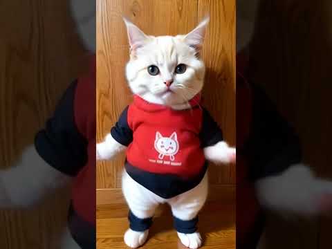猫の動画サムネイル - AIcatdance#shorts #funny #dance#dance#kitten #ダンス#猫#猫ダンス