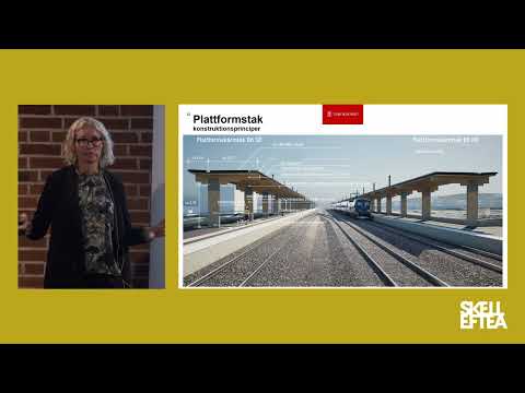 Maria Erlandsson Trafikverket under Morgonmötet den 1 december 2023