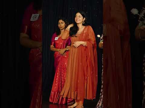 At St.Teresa’s College for ‘Saparya’ 😍😊 Wearing @alankaraboutique 🥰