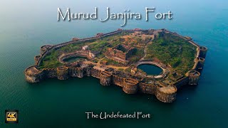 Murud-Janjira Fort | Murud Janjira Beach | Janjira killa Drone View | The Wander Jugnus