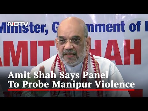 Amit Shah's Plan To Restore Peace In Violence-Hit Manipur