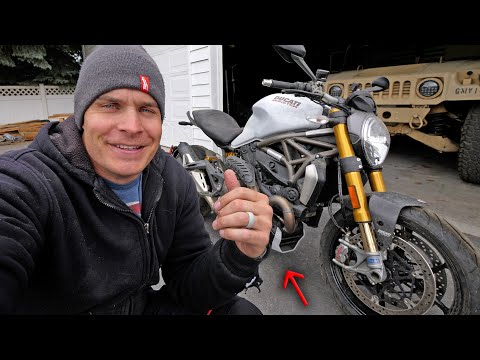 Ducati Monster 1200s Battery Replacement Nightmare