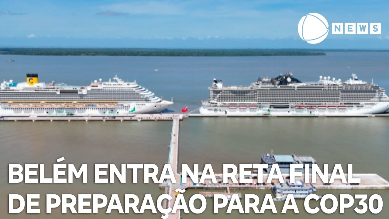 Belém entra na reta final de preparação para a COP30 TV Online Belém entra na reta final de preparação para a COP30