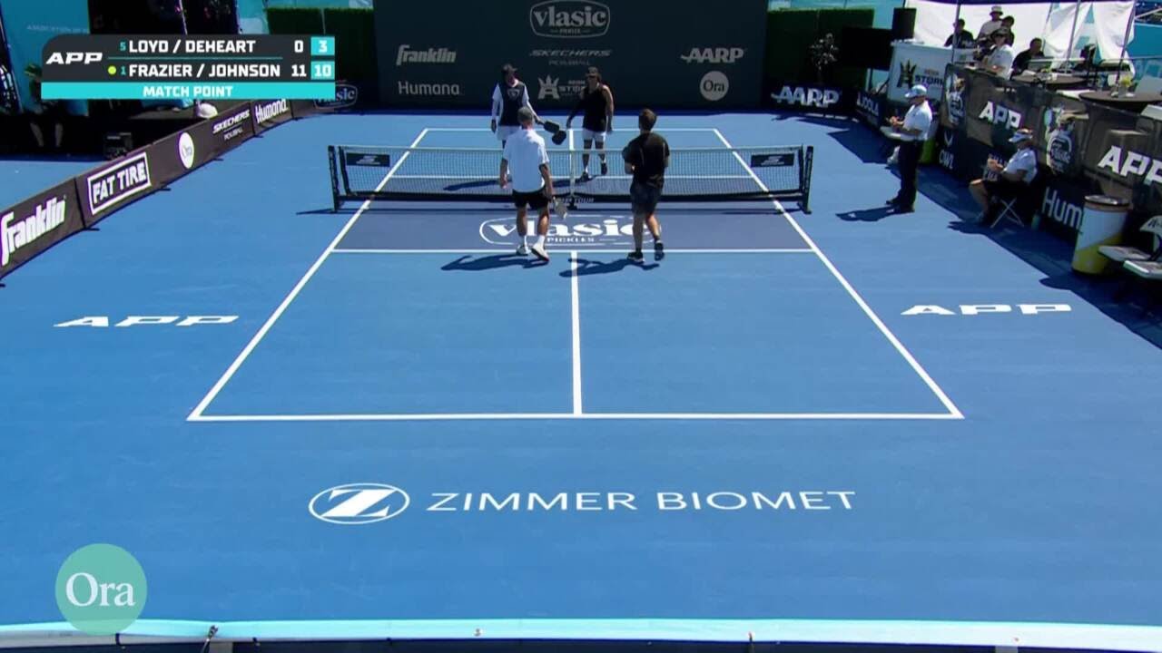 Men's Doubles | Frazier/Johnson Match Point | APP Tour: Vlasic Classic - Delray Beach