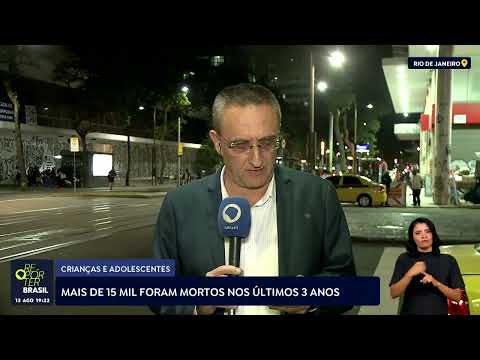 Mais de 15 mil crianças e adolescentes foram mortos nos últimos três anos