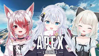 【APEX】配信でやるの1年半ぶりらしい？？プラチナ帯覗きにいくw/秋雪こはく、絲依とい