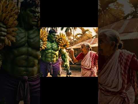 Hulk vs দাদি – কলার যুদ্ধ শুরু গ্রামে! | Funny Bangla Hulk Scene | #shorts
