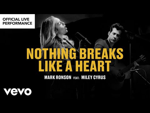 Mark Ronson ft. Miley Cyrus - “Nothing Breaks Like a Heart" Official Performance | Vevo
