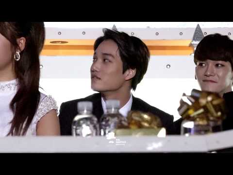 141221 SBS 가요대전 - KAI REACTION to PROBLEM