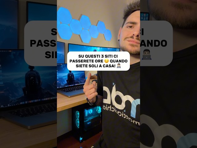 DOVETE CONOSCERLI! 👨🏻‍💻🔥 #website #desksetup #windows #tech #coding #ios #dev #setup #desktop