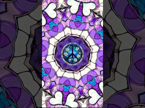 Two Hearts Mandala (Under The Sky- Heart) #art #mandala #rock #heartband #90srock #digitalart