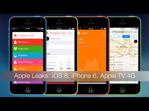Apple Leaks: iOS 8, iPhone 6, Apple TV 4G, iPhone 5C 8GB 