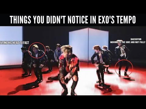 Things you didn't notice in EXO's Tempo MV