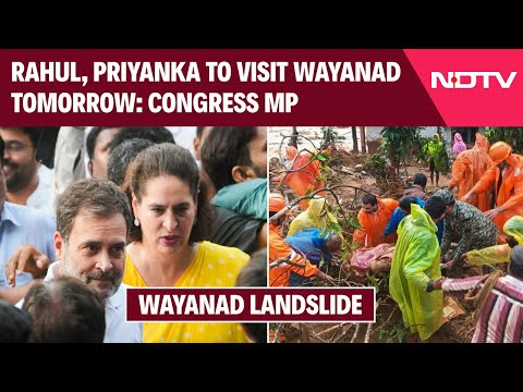 Wayanad Landslide | Rahul, Priyanka To Visit Wayanad Tomorrow: Congress MP K Suresh