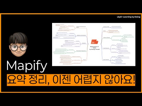 직장인 추천 요약 도구, Mapify #pm #mapify #mindmap #ai #productivity #aisummary