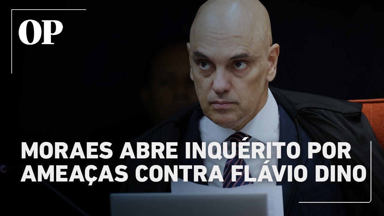 Moraes determina investigação de ameaças contra Flávio Dino e delegado da PF