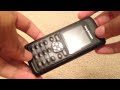 How to take the back cover off a Sony Ericsson J132