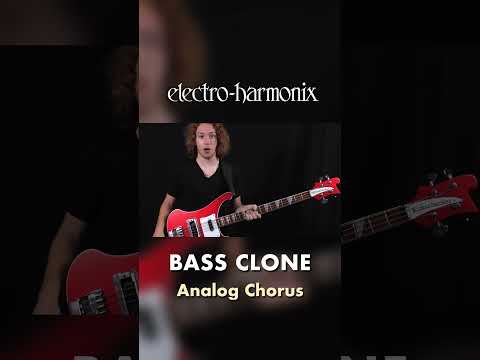 EHX Bass Clone Chorus Pedal Demo